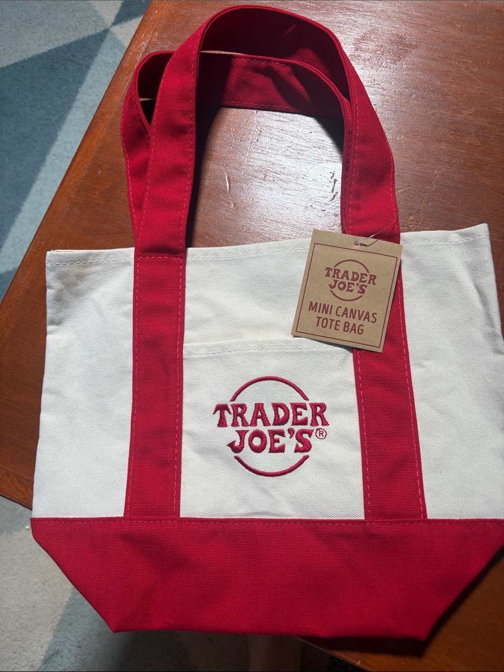 Trader Joe's Mini Tote NWT